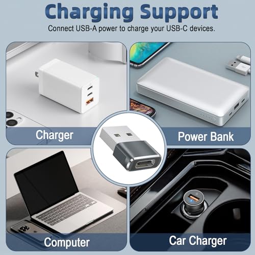 USB C to USB Adapter 3-Pack for Devices
