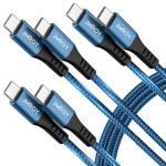 USB C to USB C Fast Charging Cable 3 Pack