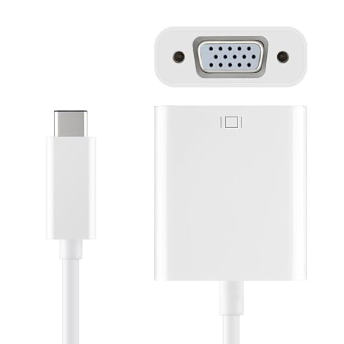 USB-C to VGA Adapter for Laptops and PCs