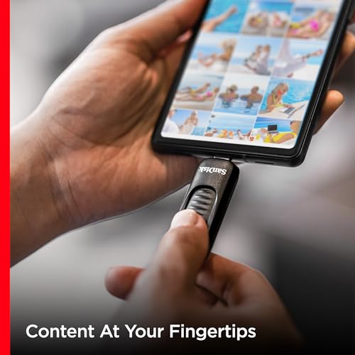 SanDisk 256GB Ultra Slider USB-C Flash Drive