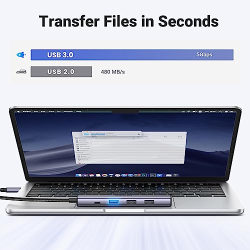 UGREEN USB C Hub: 5-in-1 Adapter with 100W PD