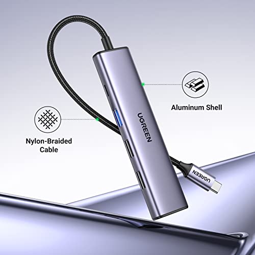 UGREEN USB C Hub: 5-in-1 Adapter with 100W PD