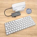 5-in-1 USB-C Card Reader with Dual USB 3.0