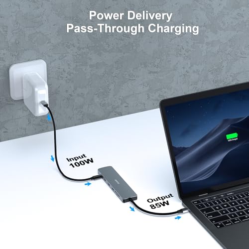USB-C Hub 7in1 for MacBook Pro & Surface Book