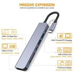 7-in-1 USB-C Hub with 4K HDMI Output