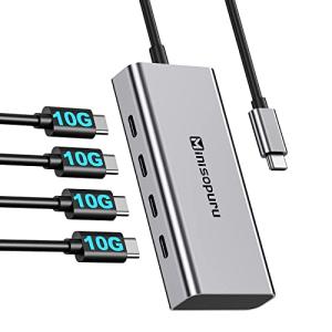 Minisopuru 4-Port USB C Hub Adapter