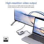 USB C to Ethernet Hub with 4K HDMI