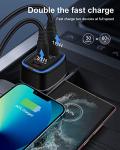 78W USB-C Fast Car Charger with 3 Ports
