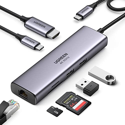 7-in-1 USB-C Hub with Ethernet and 4K HDMI
