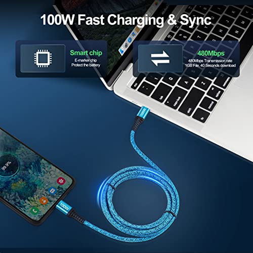 100W USB-C to USB-C Fast Charging Cable