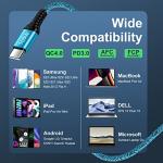 100W USB-C to USB-C Fast Charging Cable