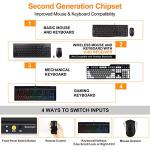 KEEPXYZ 4K USB-C HDMI KVM Switch, 4 in 1