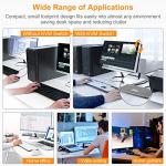 KEEPXYZ 4K USB-C HDMI KVM Switch, 4 in 1