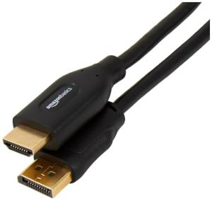AmazonBasics 7.6m DisplayPort to HDMI Cable