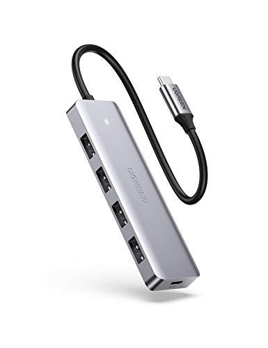 Slim USB-C Hub with 4 USB Ports