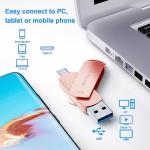 256GB USB-C Flash Drive for Android and Mac
