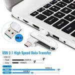 DIDIVO 128GB USB-C Flash Drive 2-in-1
