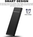 Portable High-Speed USB-C External SSD 500GB-2TB