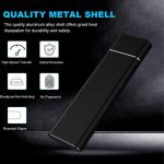 Portable High-Speed USB-C External SSD 500GB-2TB