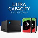 LaCie 2Big RAID 28TB USB-C Thunderbolt Storage