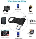 1TB Dual USB-C Flash Drive for Fast Transfers