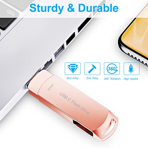 256GB USB-C Memory Stick for Android and MacBooks