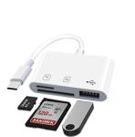 3-in-1 USB-C to Micro SD Card Reader