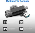 128GB USB-C OTG Flash Drive - Dual Connector