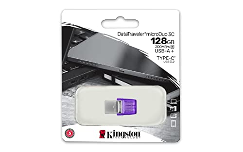 Kingston 128GB DataTraveler microDuo 3C USB Stick