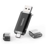 128GB Dual USB-C Flash Drive for Tablets & Phones