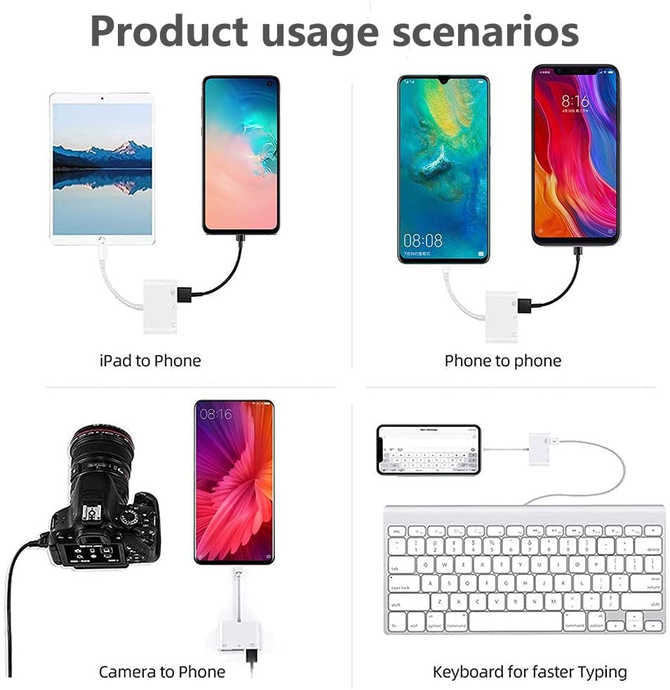 USB C 3-in-1 SD/Micro SD Card Reader
