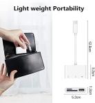 USB C 3-in-1 SD/Micro SD Card Reader