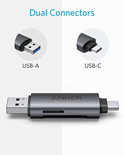 Anker 2-in-1 USB-C and USB 3.0 Card Reader