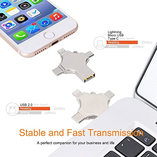 1TB 4-in-1 USB Flash Drive for Multiple Devices