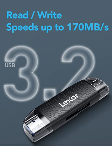 Lexar RW310 USB-C Memory Card Reader Adapter