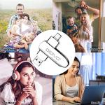 DIDIVO 128GB USB-C Flash Drive 2-in-1