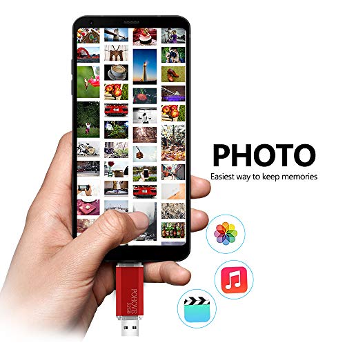 POHOVE 32GB USB-C Flash Drive and Memory Stick