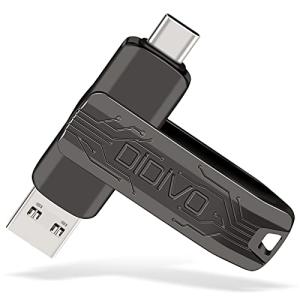 DIDIVO 256GB USB-C Dual OTG Flash Drive