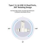 SSK 64GB USB-C Dual Drive 150 MB/s