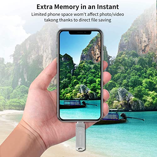 1TB USB-C Flash Drive 3-in-1 Memory Stick