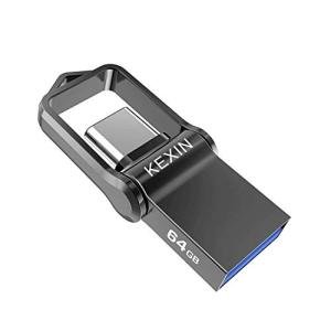 KEXIN 64GB USB-C Flash Drive with Keychain