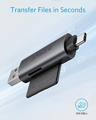 Anker 2-in-1 USB-C and USB 3.0 SD Reader