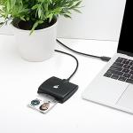 IOGEAR USB-C Card Reader, TAA Compliant