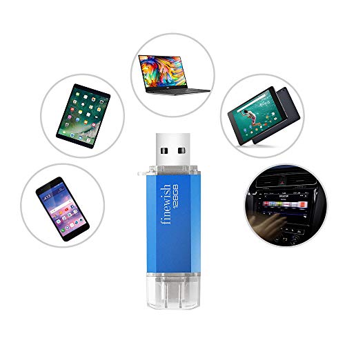 128GB USB-C Flash Drive for Mac and Android