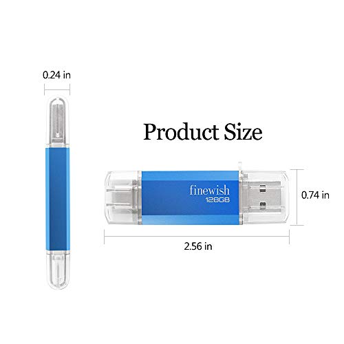 128GB USB-C Flash Drive for Mac and Android