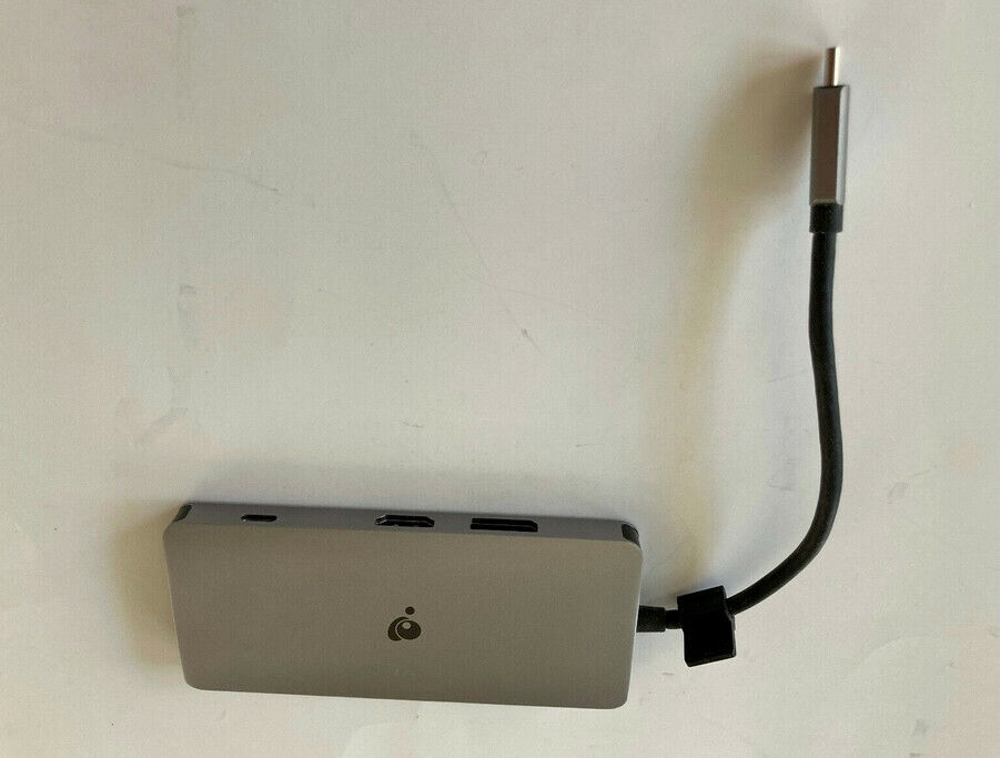IOGEAR USB-C Dual HD Travel Dock with Card Reader