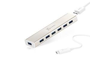 j5create 7-Port USB-C Hub with Fast Charging