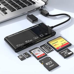 7-in-1 USB Card Reader for Multiple Formats
