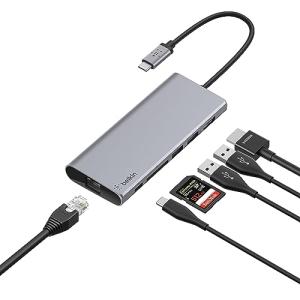 Belkin USB-C Hub with Tethered Cable