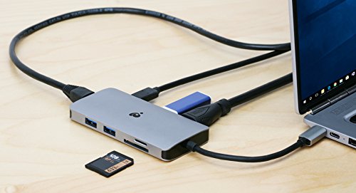 Compact USB-C Travel Docking Station